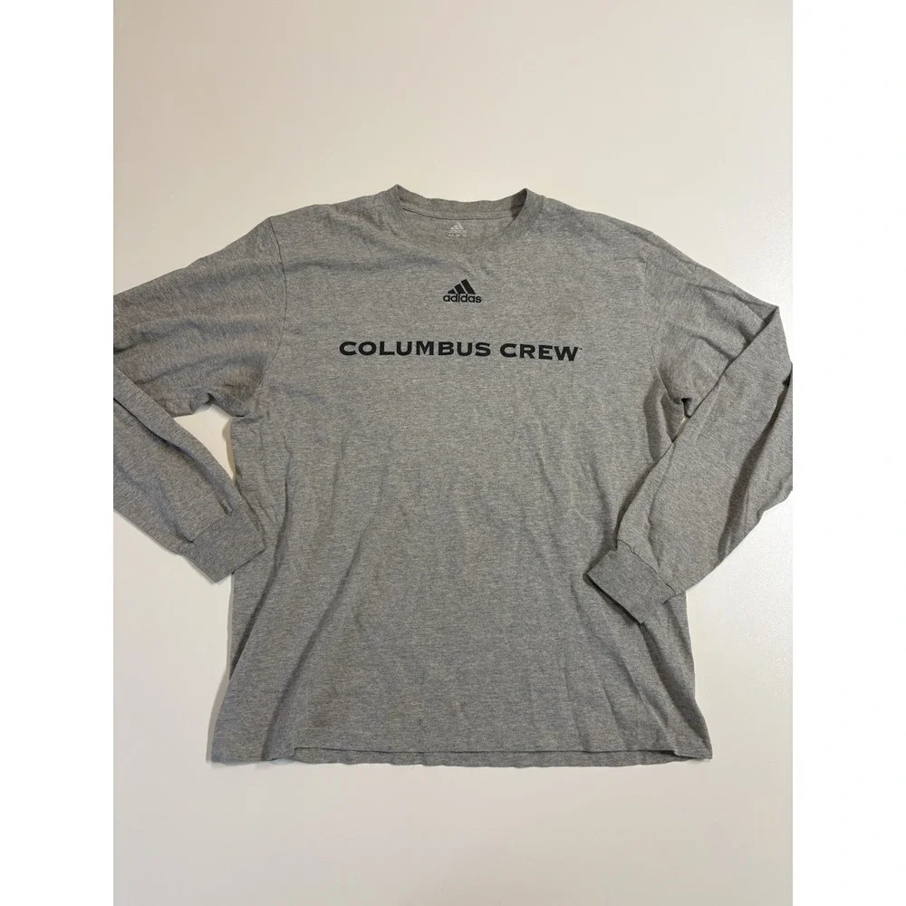 VTG Y2K Columbus Crew Long Sleeve Adidas Shirt Size Small